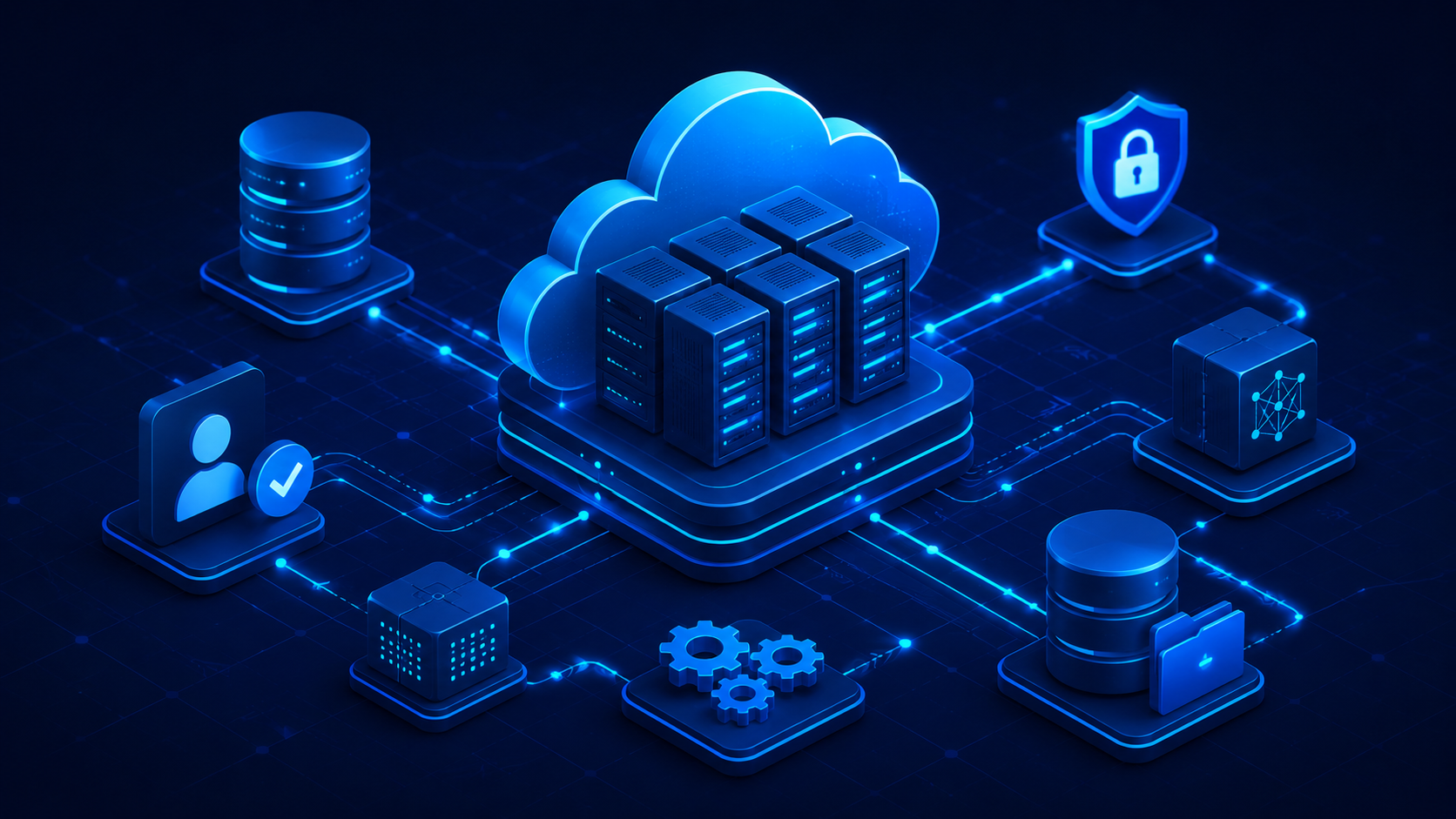 Cloud database and backend support for active systems